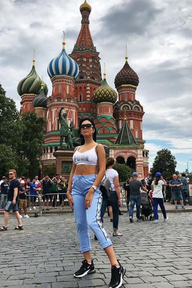 Georgina Rodríguez contesta a las críticas por llevar chándal