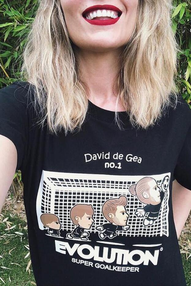 Mundial de Rusia 2018: Edurne aumenta las críticas a David de Gea con esta camiseta