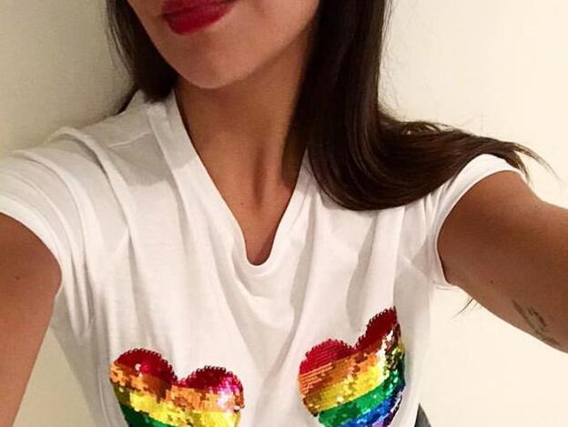 Cristina Pedroche celebra el Orgullo con una camiseta de Primark