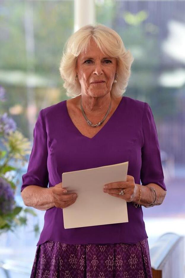 Camilla Parker visita las cocinas de 'Masterchef'