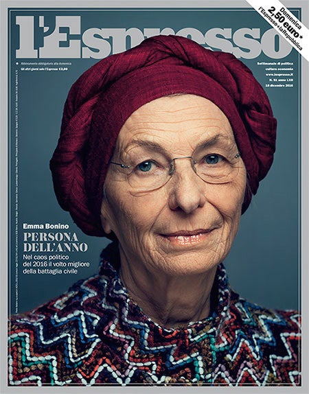 Emma Bonino, la política italiana con piel de elefante