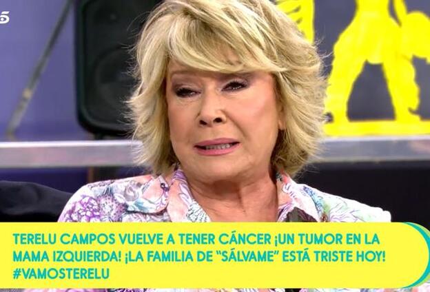 Mila Ximénez, destrozada por la noticia de Terelu: "No la voy a soltar de la mano"