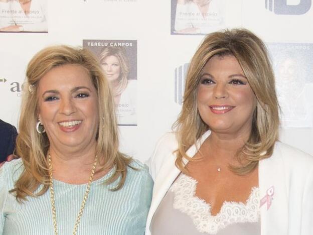 Primeras declaraciones de Carmen Borrego sobre la enfermedad de Terelu