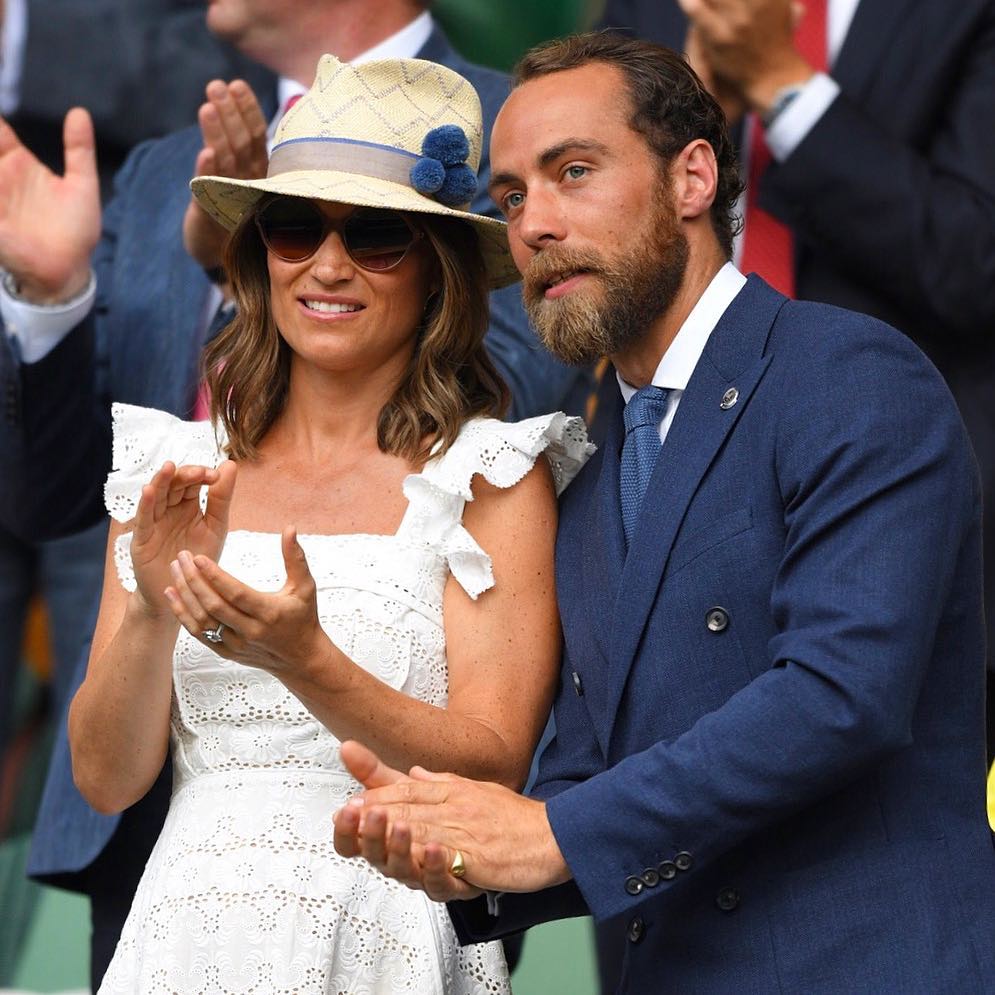 Cómo vestir en Wimbledon según las 'celebrities': Pippa y James Middleton