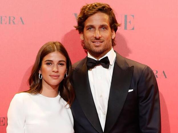 El primer posado de Feliciano López y Sandra Gago como pareja