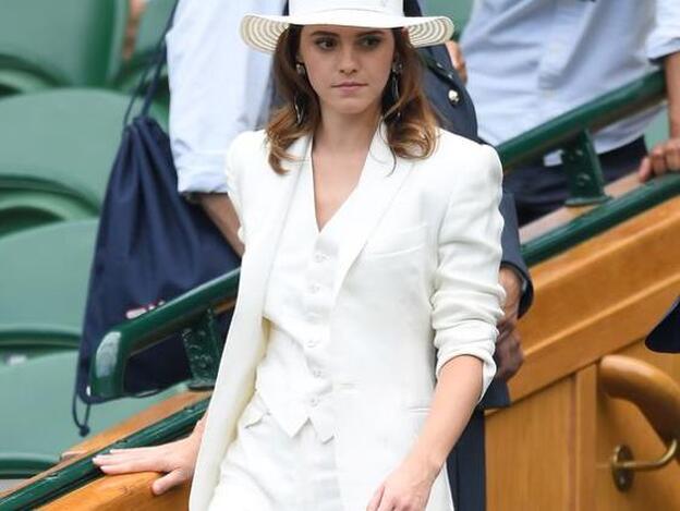 Y la más elegante en Wimbledon fue... ¡Emma Watson!