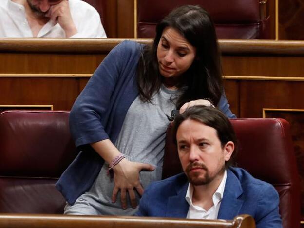 Irene Montero y Pablo Iglesias./GTRES