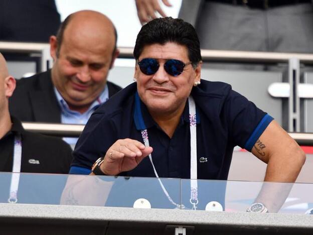Diego Armando Maradona desmiente su boda con Rocío Oliva
