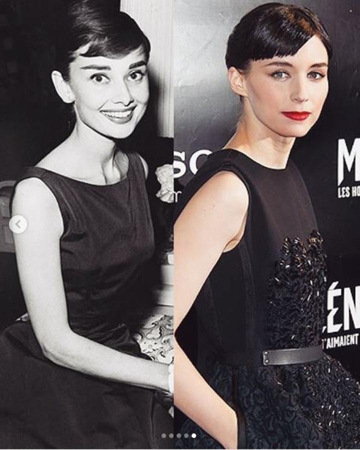 ¿Cuál de estas famosas se parece más a Audrey Hepburn? Rooney Mara