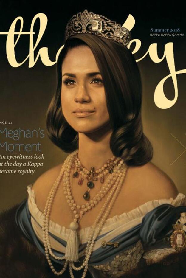 Meghan Markle 'se pone' la tiara de la Reina Letizia