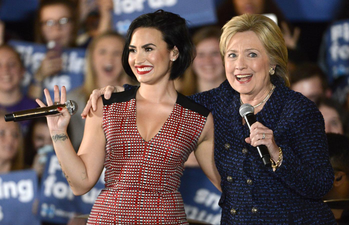 Demi Lovato, una vida política