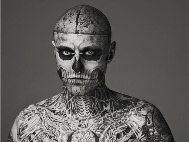 La familia de Rick Genest defiende la hipótesis de que la muerte del artista pudo haber sido un accidente./instagram.