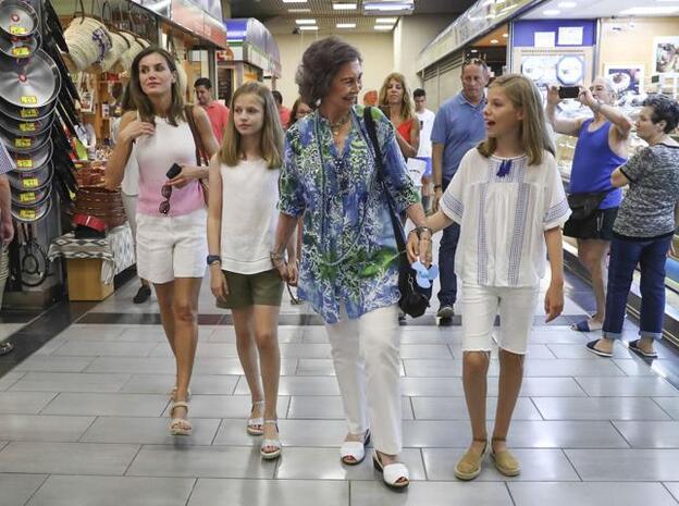 La Reina Letizia se reconcilia con Mallorca