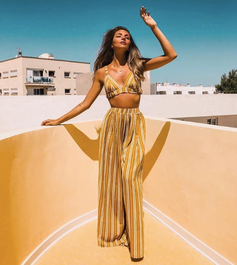 Los mejores looks del verano con pantalones palazzo