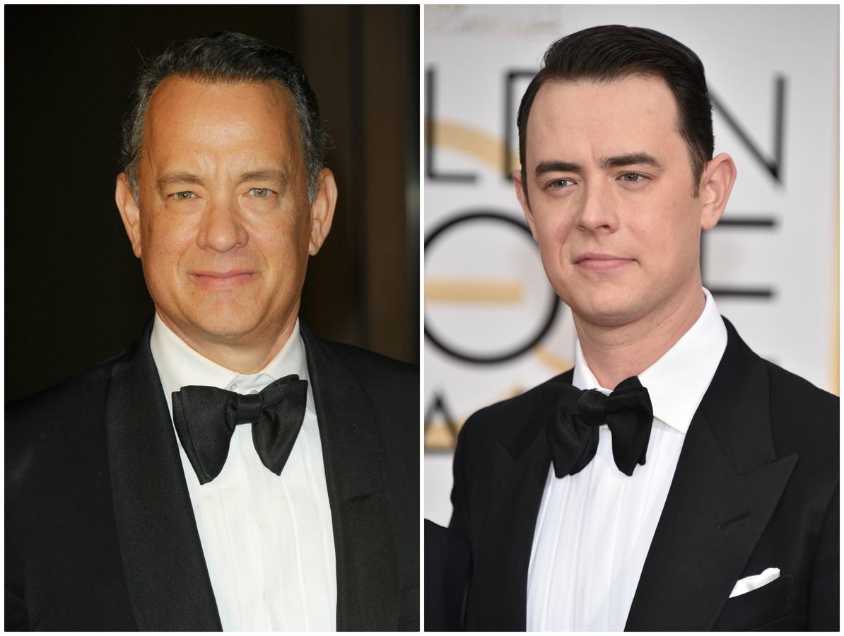 Tom y Colin Hanks