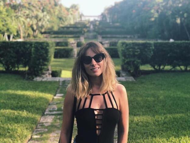 Edurne conquista las redes con un vestido diseñado por Patricia Conde