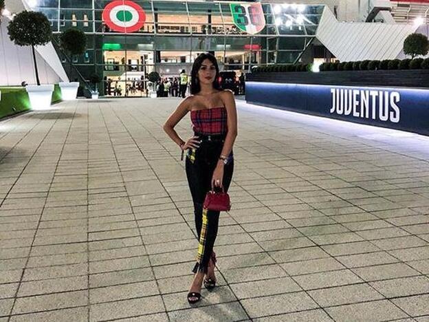 Así se convirtió Georgina Rodríguez en un anuncio de Prada