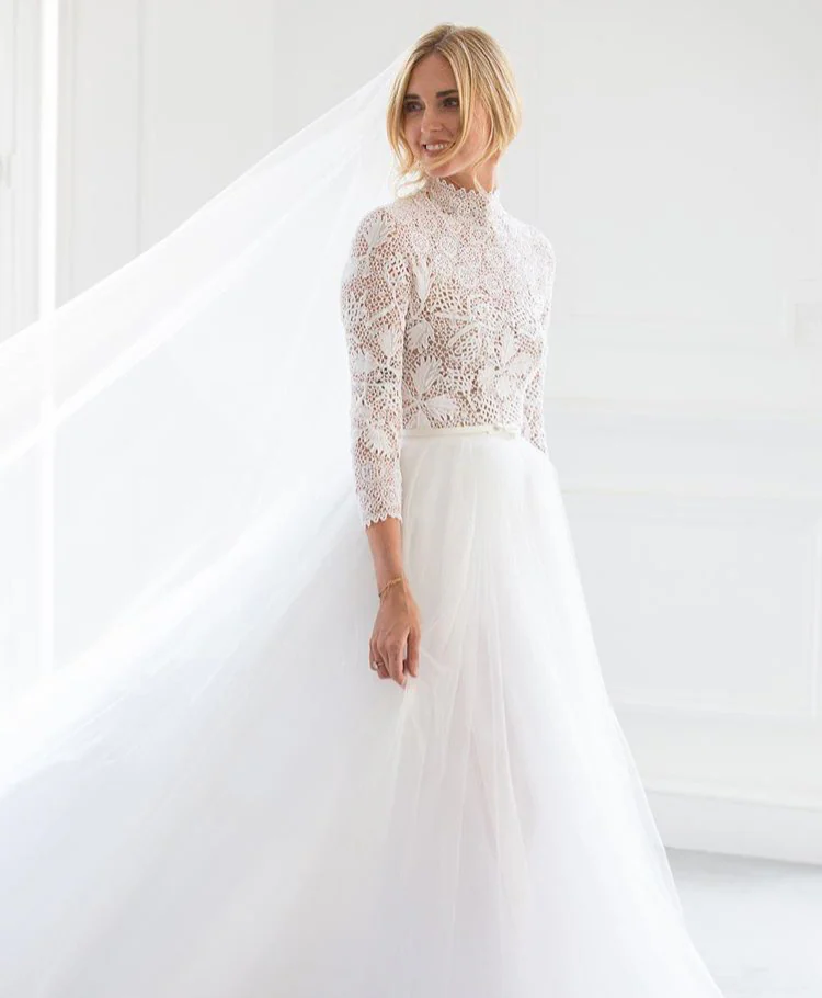 Fotos: El primer vestido de novia de Chiara Ferragni en fotos | Mujer Hoy