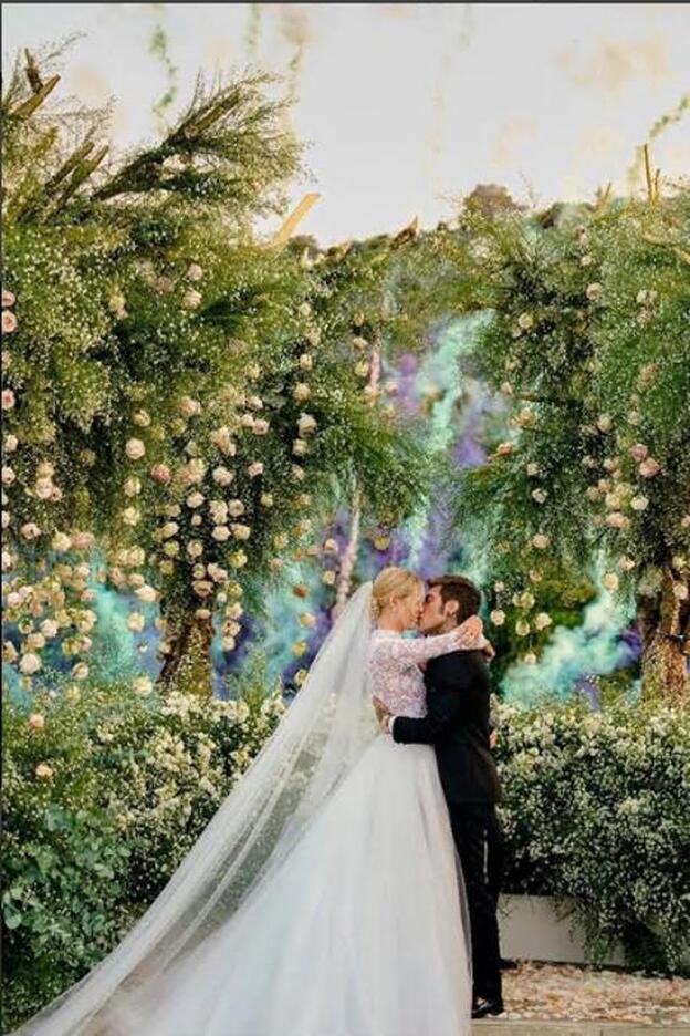 Así fue la exclusiva boda de Chiara Ferragni y Fedez