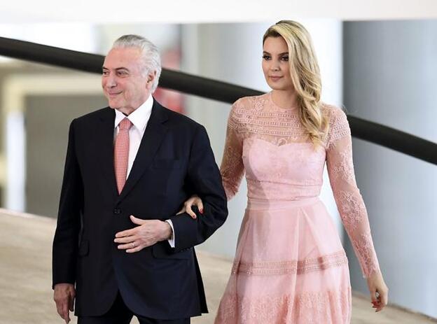 Marcela Temer, de reina de la belleza a primera dama de Brasil