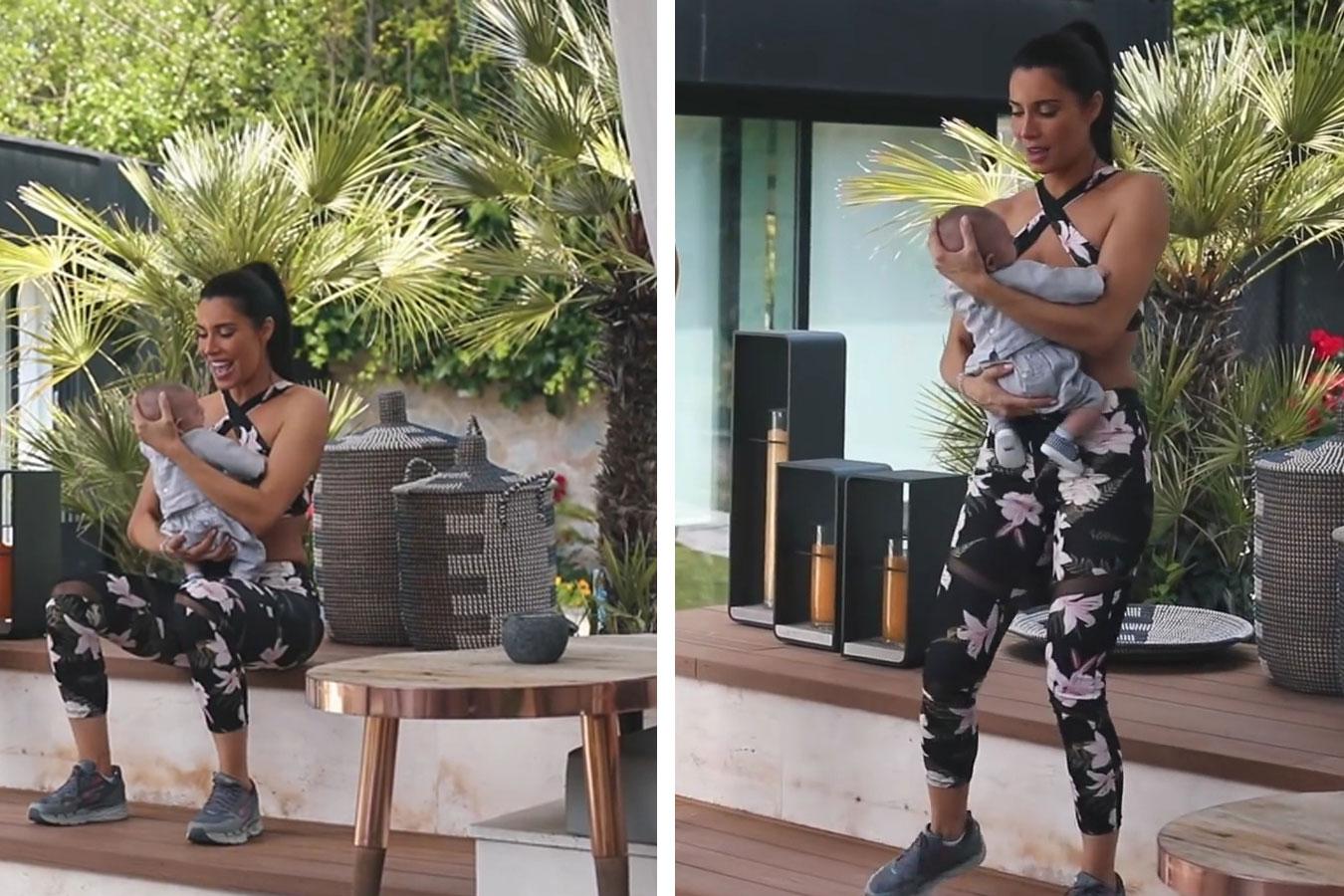 ¿Cómo entrenar con tu bebé? Pilar Rubio nos da las claves