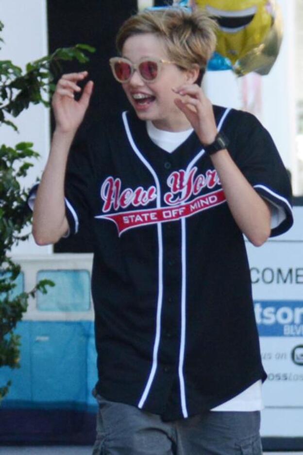 Shiloh se escapa de casa de Angelina Jolie para visitar a Brad Pitt