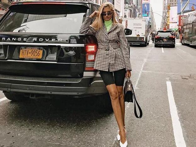 La reina española de los pantalones ciclistas es Teresa Andrés