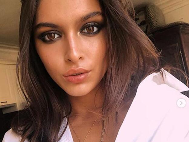 El sexy posado de Lucía Rivera en ropa interior