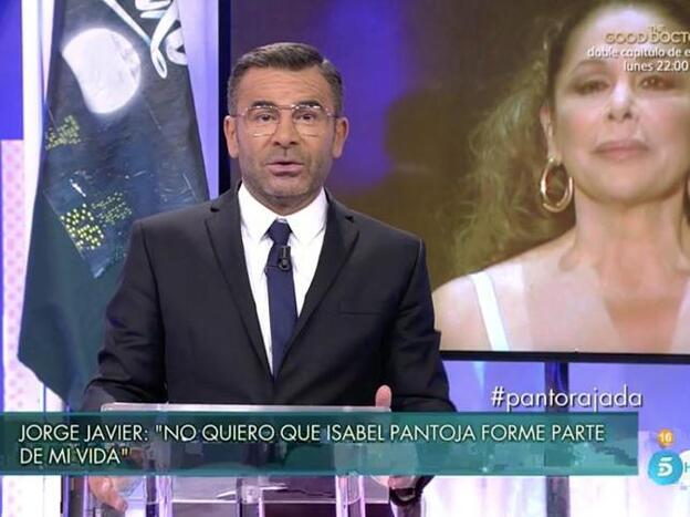 Jorge Javier Vázquez niega que vaya a pedri perdón a Isabel Pantoja.