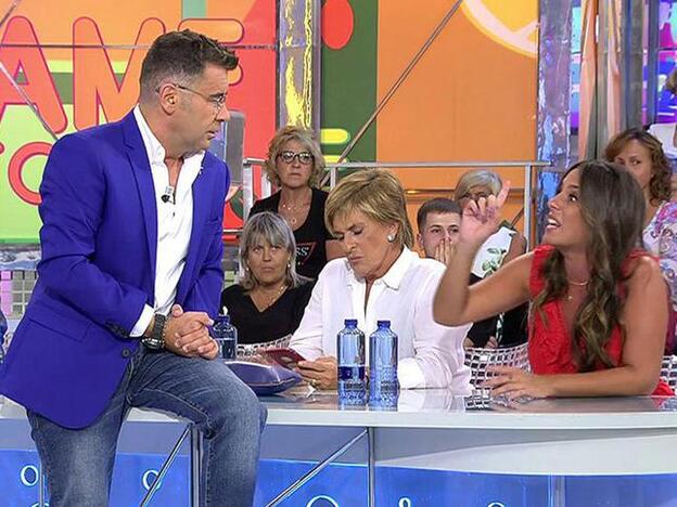 Anabel Pantoja se enfrenta a Jorge Javier Vázquez en defensa de su tía