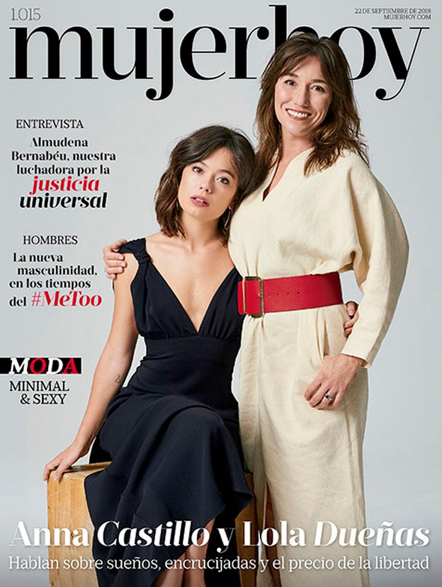 Lola Dueñas y Anna Castillo, abrazo cálido en la portada de Mujerhoy