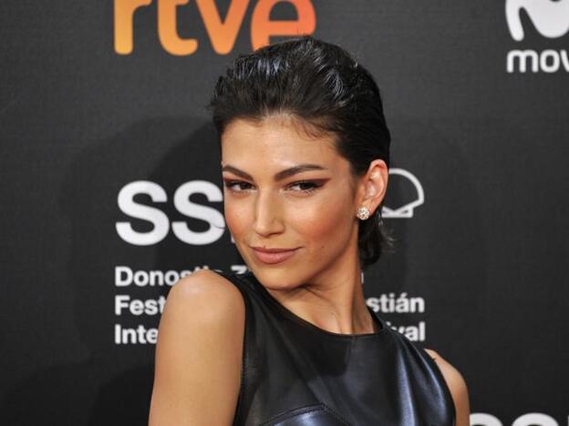 El impresionante vestido de Úrsula Corberó en San Sebastián