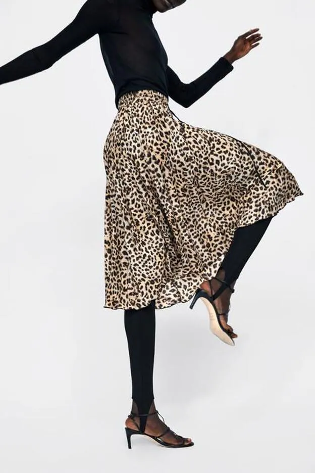 rotación administración Investigación Alerta! Otra falda de leopardo que ha volado en Zara | Mujer Hoy