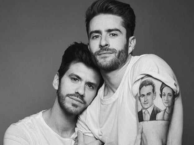 Pelayo Díaz publica una foto de su boda en Instagram