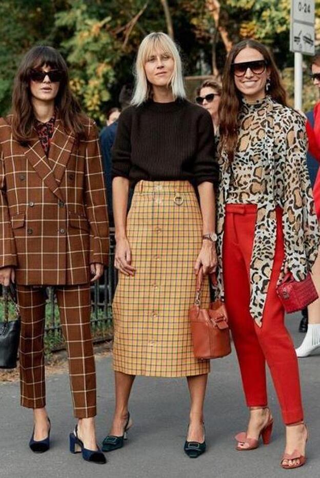 Las verdaderas reinas del "street style" son las estilistas./