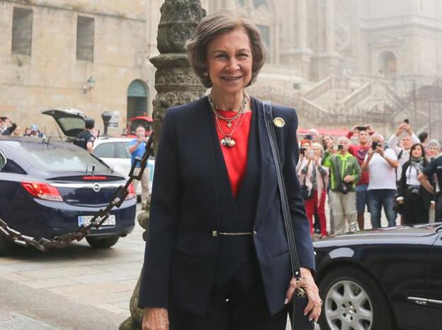 Doña Sofía, en plena forma a punto de cumplir 80 años