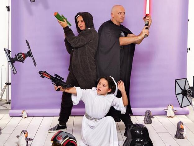 "Mi padre es mi maestro jedi", y otras aficiones en familia