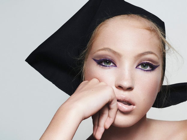 Lila, la hija de kate Moss, nueva imagen de Marc Jacobs Beauty