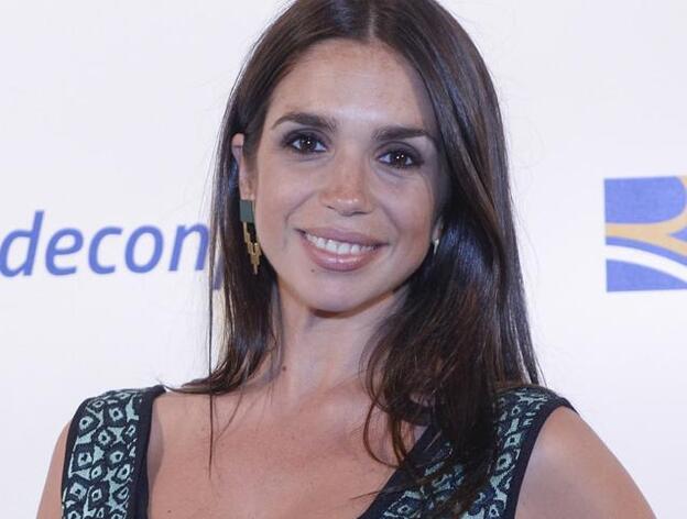 Elena Furiase, madre de su primer hijo