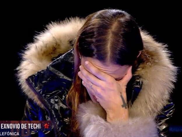 'GH VIP': Techi, hundida, tras hablar de nuevo con su exnovio