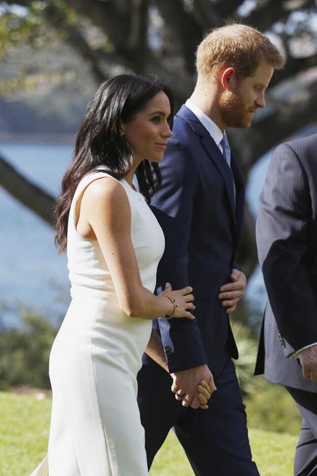 Pincha en la foto para ver todos los looks de Meghan Markle en su viaje a Australia./gtres