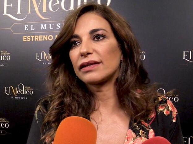 Mariló Montero reaparece en la presentación del musical 'El Médico'.