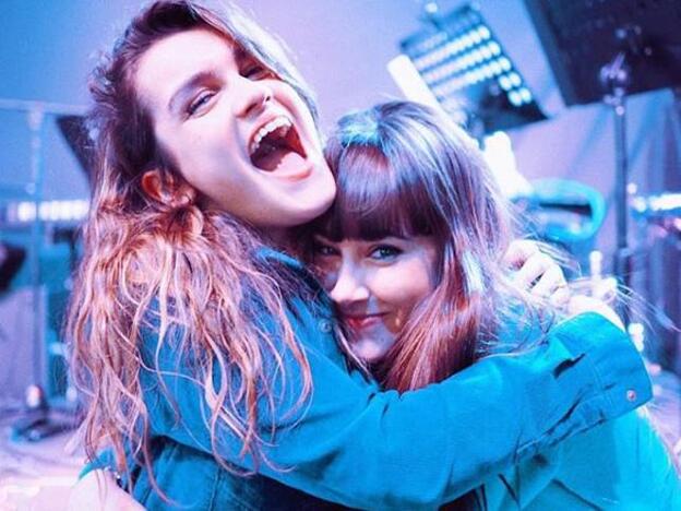 Aitana Ocaña y Amaia Romero enloquecen las redes sociales con su nueva foto./instagram.