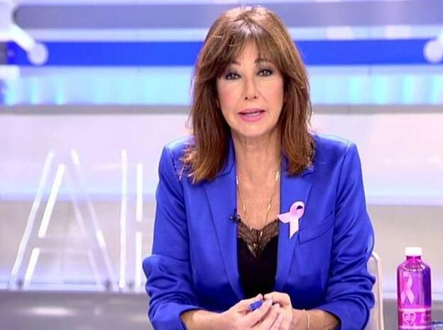 Ana Rosa Quintana desvela que padeció cáncer de mama./telecinco.