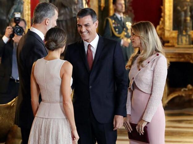 Pedro Sánchez, protagonista involuntario de la Fiesta Nacional
