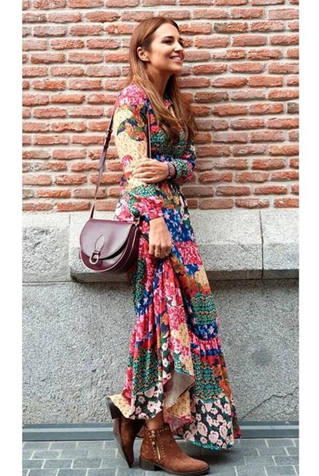 Paula Echevarría y su look 'boho': lo copiamos en versión 'low cost' en Zara, Mango y Bershka