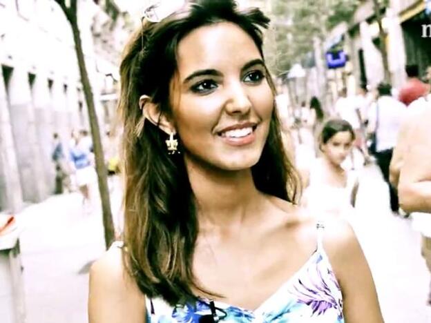 Así era Candela Gómez, novia de Darek, hace seis años