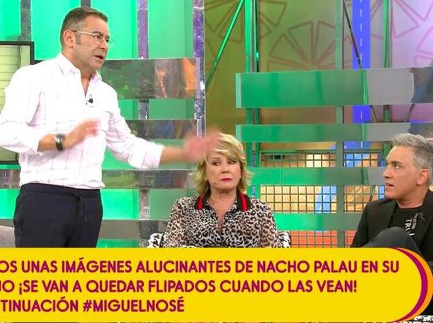 Jorge Javier Vázquez ha contado a sus compañeros de 'Sálvame' la casualidad que casi le lleva a alquilar la casa de Miguel Bosé en Somosaguas.