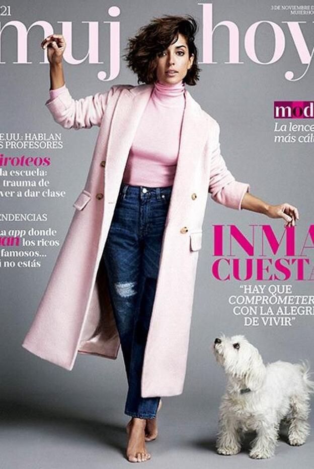 Inma Cuesta, una diva en la portada de Mujerhoy