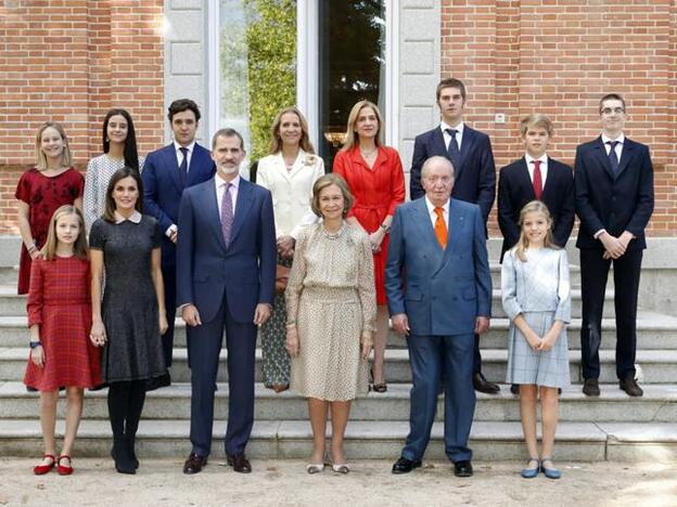 La Reina Sofía celebra su 80 cumpleaños con todos sus hijos